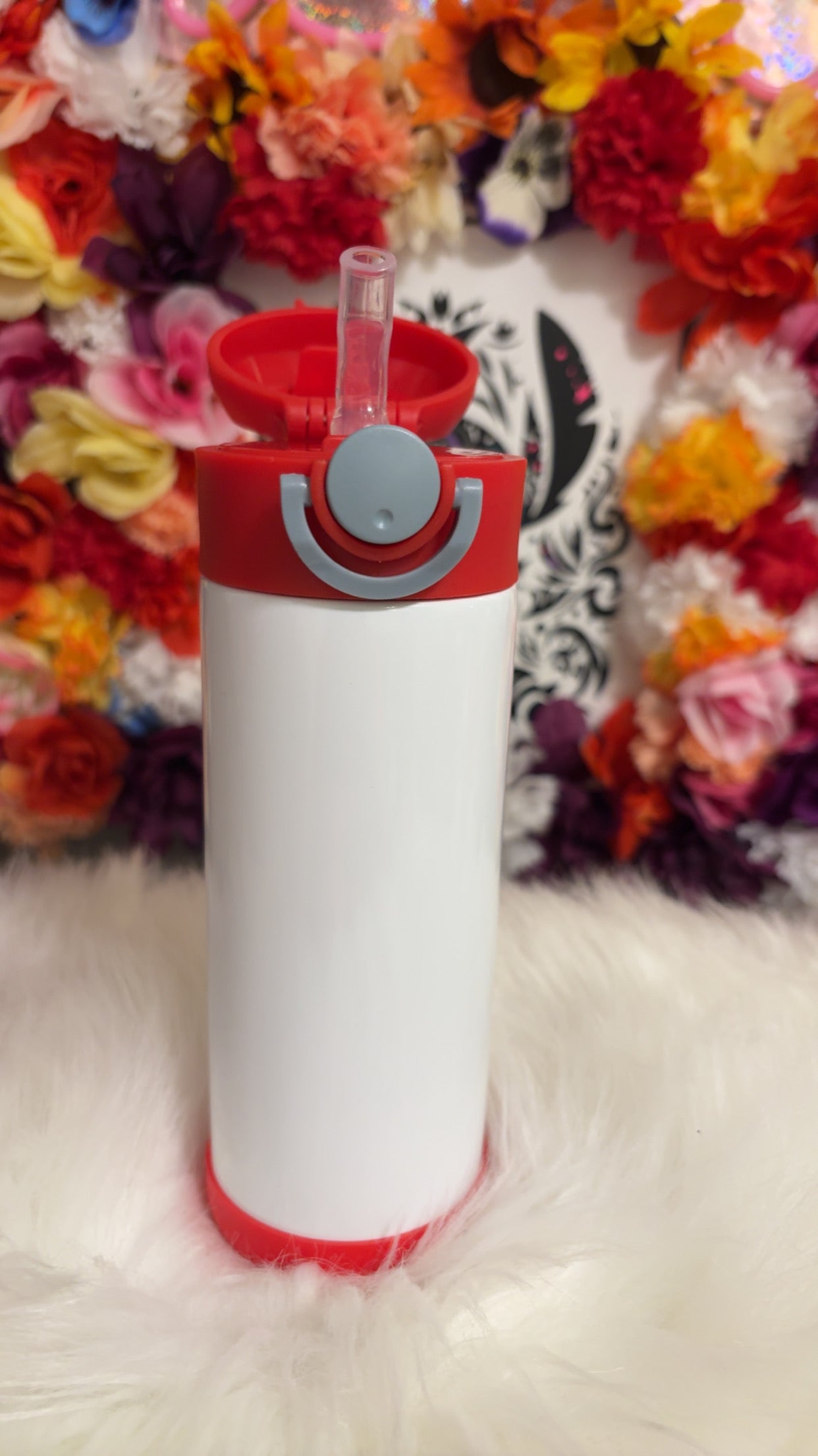 Kids red sublimation tumbler 12oz