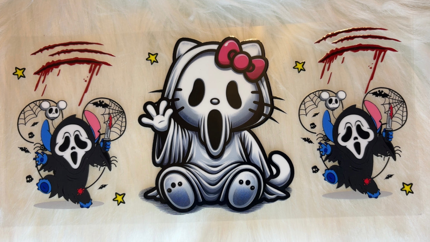 Hello Kitty Ghost Face