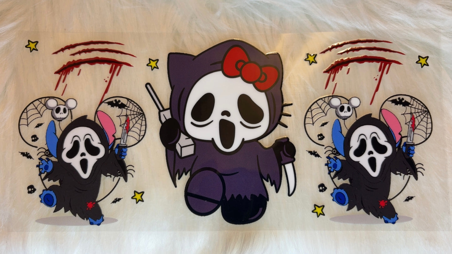 Hello Kitty Ghost Face