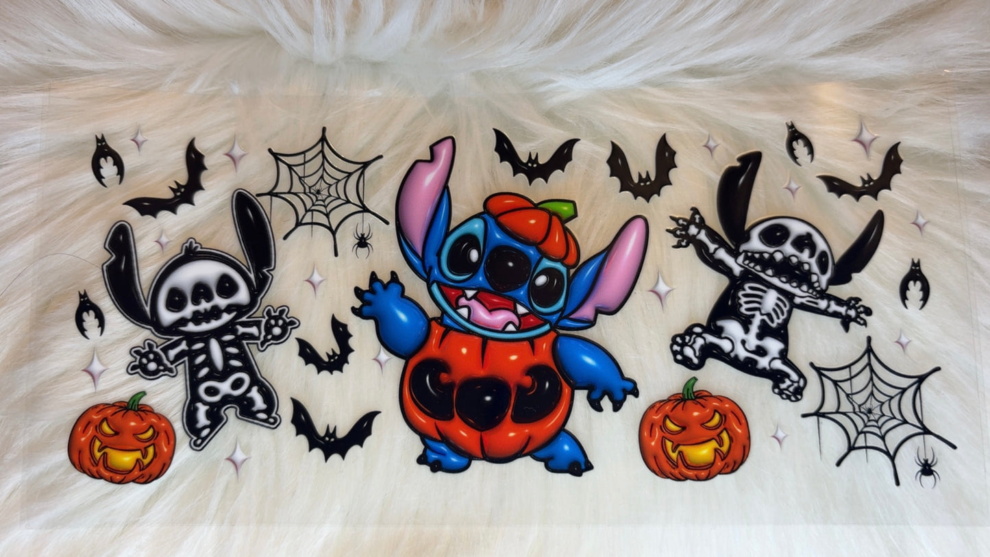 Stitch Halloween 3D