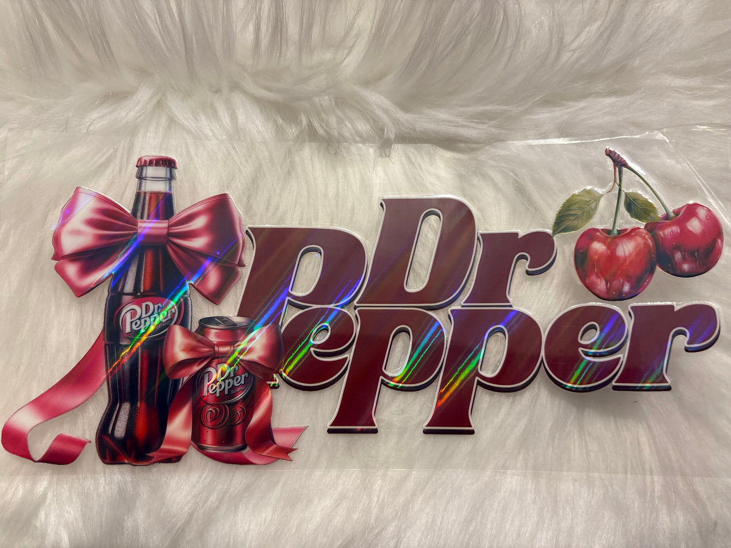 Holographic Dr Pepper