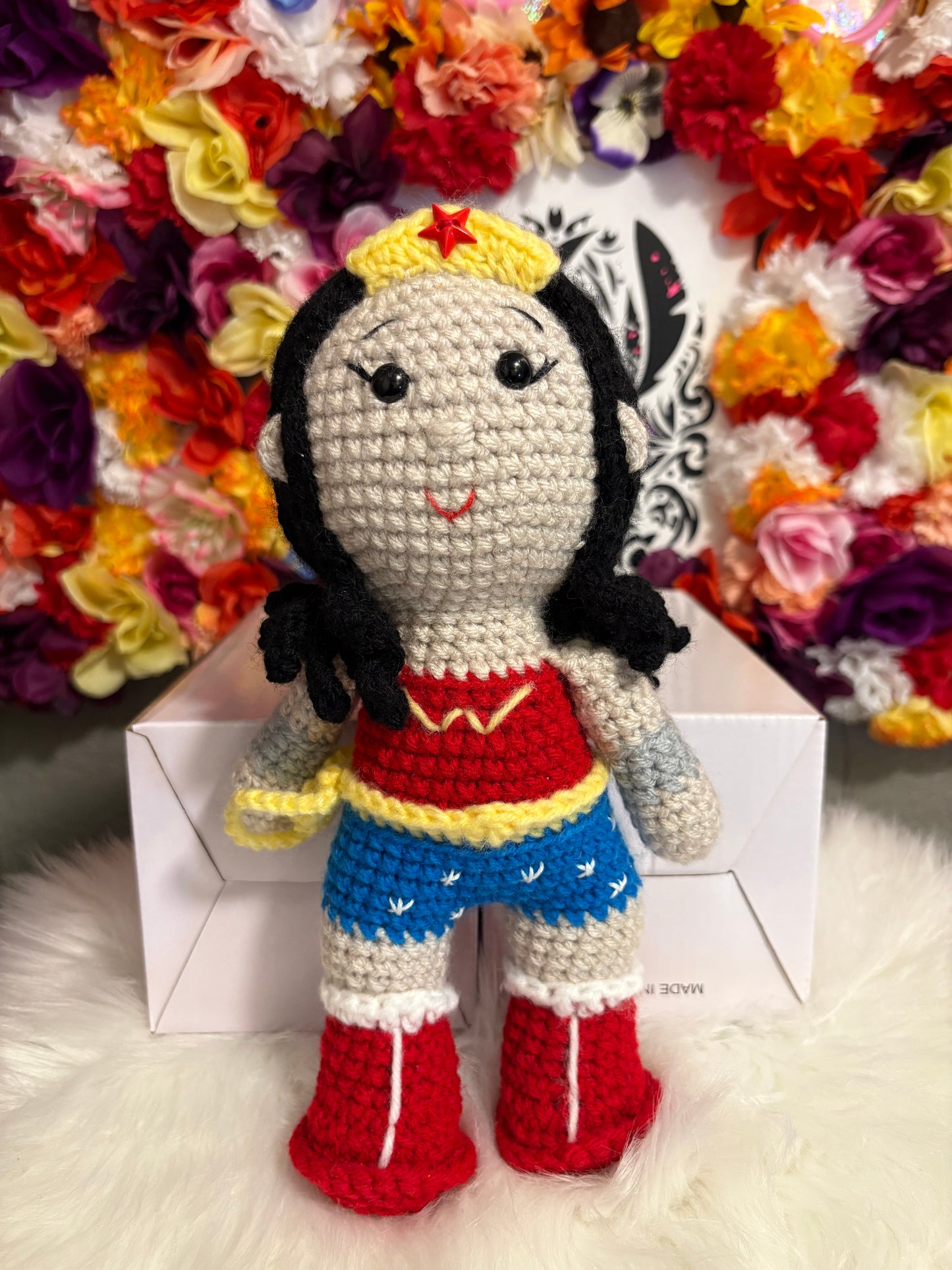 Wonder Woman Crochet Doll