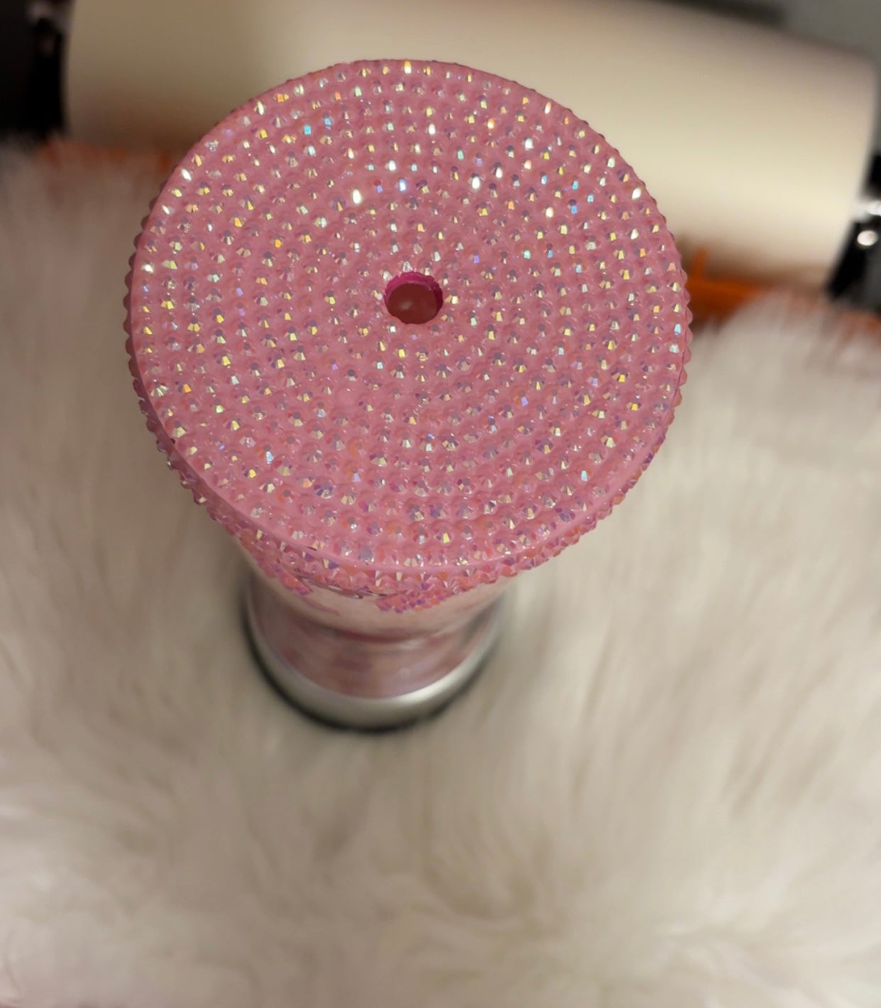 Strawberry Girl Snowglobe Tumbler
