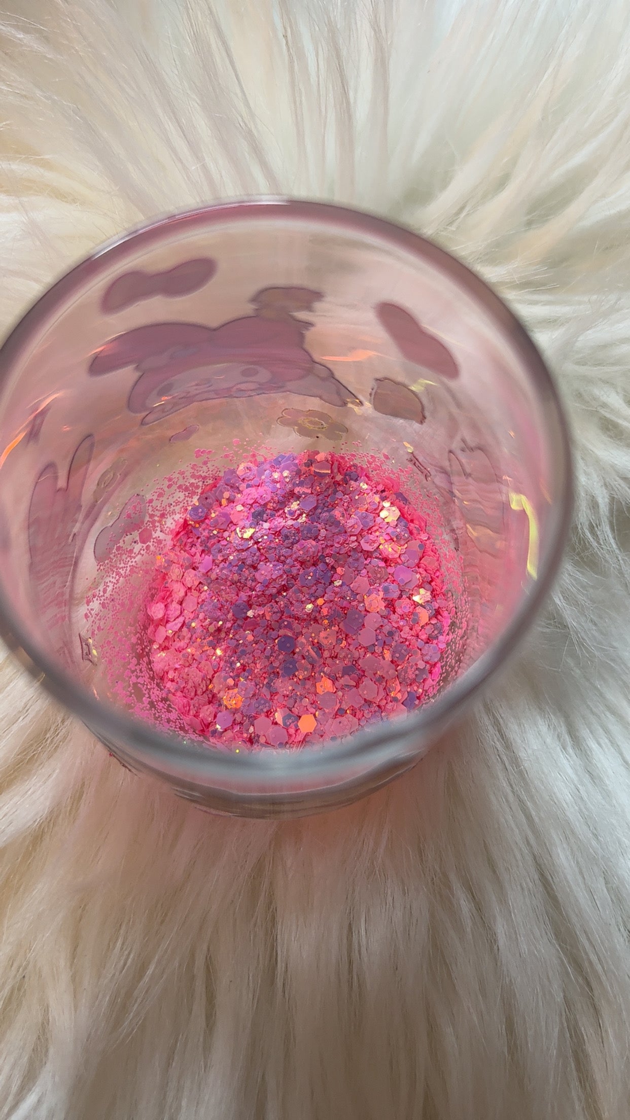 2oz Glitter Bottle ✨Pink Corvette✨