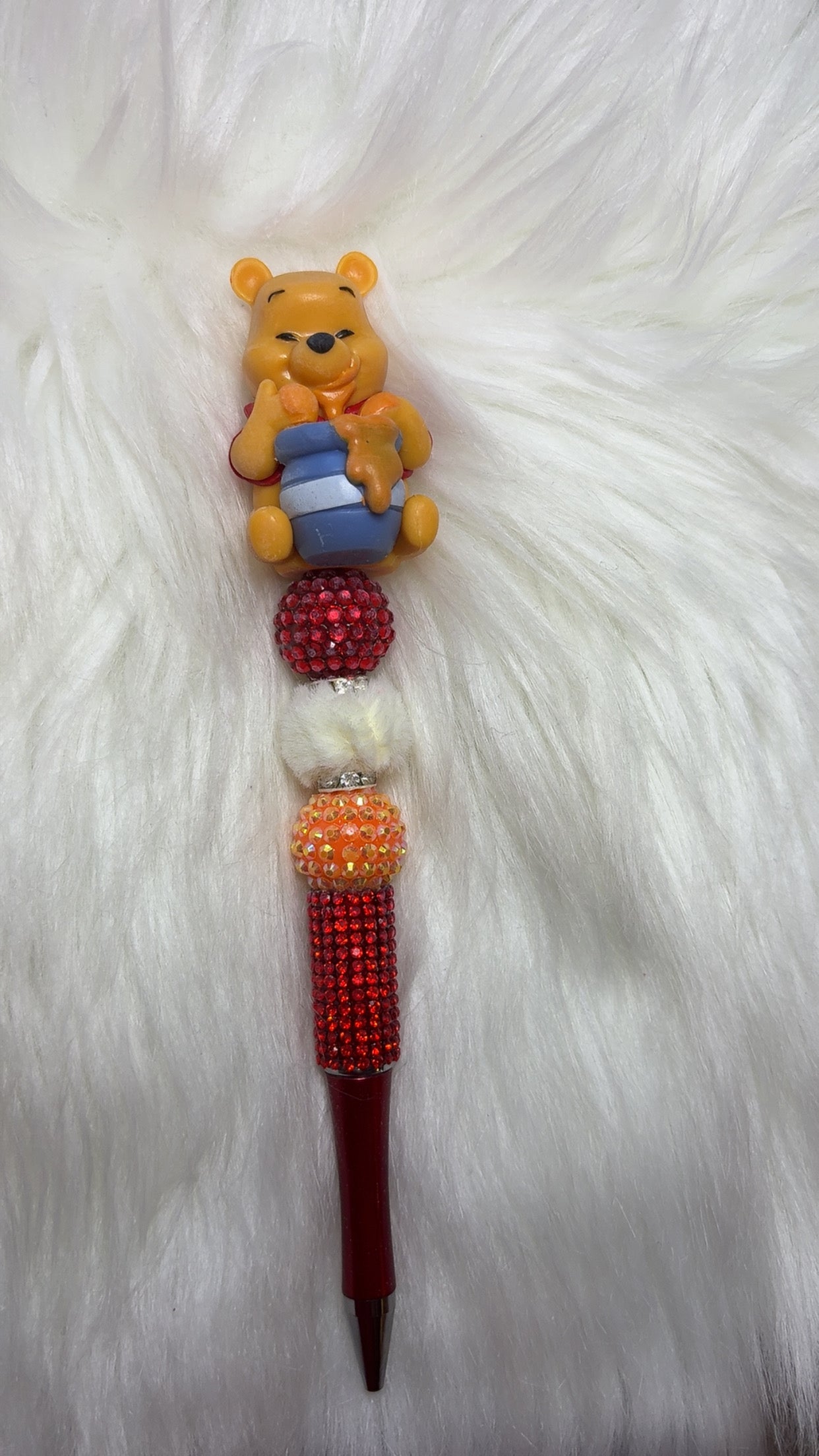 Beaded Pooh Pen