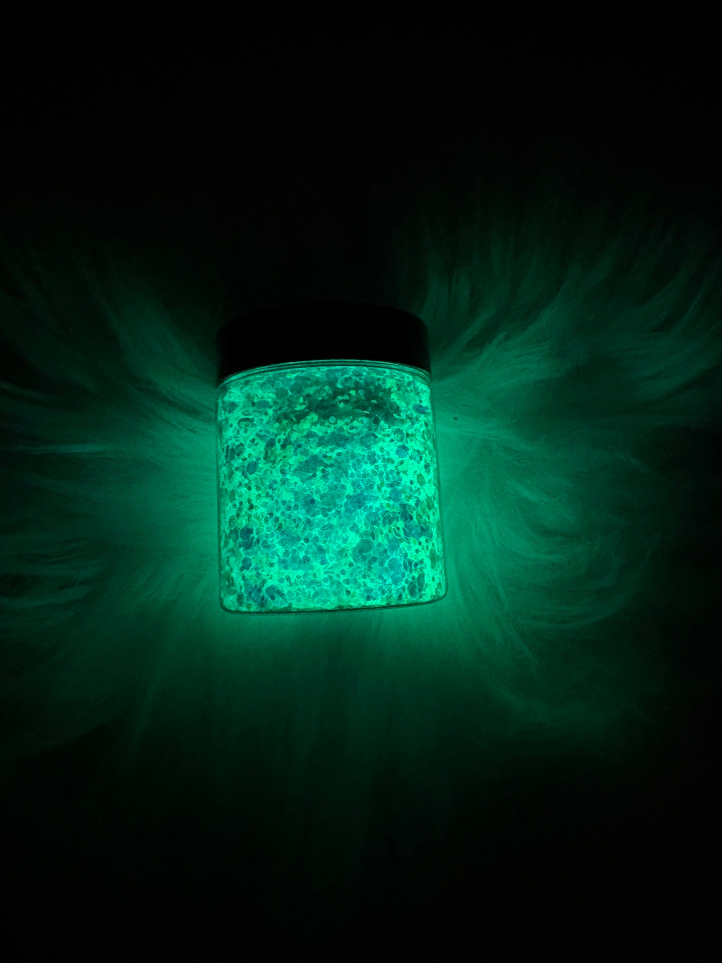 Glow In The Dark Glitter 2oz “Moonlight Glow”