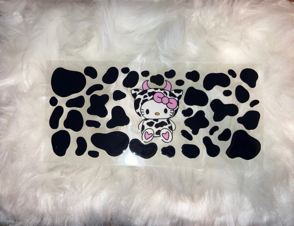 Hello Kitty Cow Print
