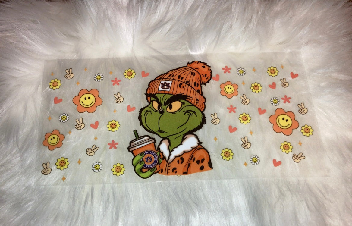 Grinch With Flowers