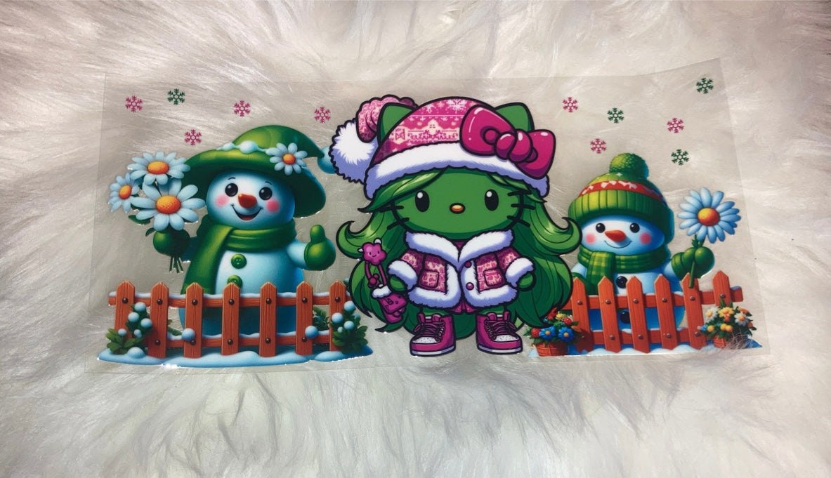 Hello Kitty Grinch Girl