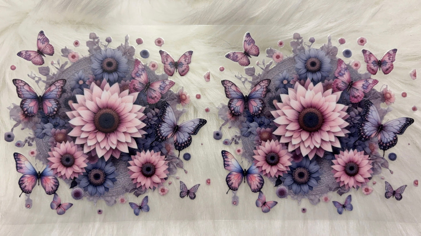 Butterfly And FLowers