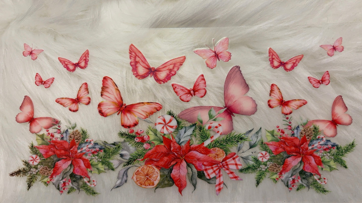 Butterflies And Flowers