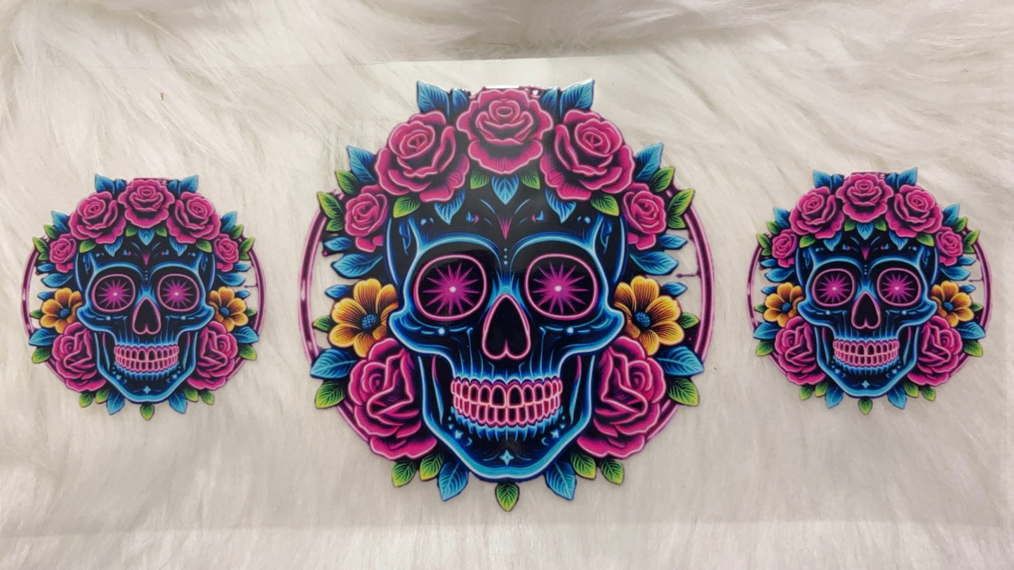 Skull With Roses