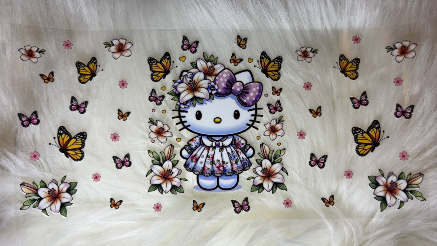 Hello Kitty butterflies