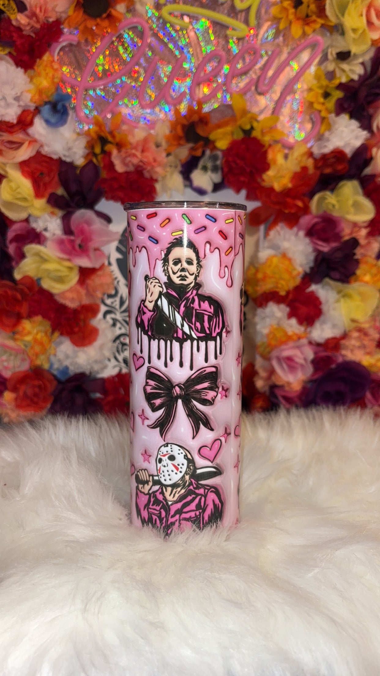 Sublimation Freddy Horror Tumbler