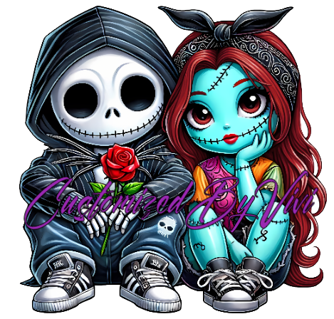Jack And Sally DTF