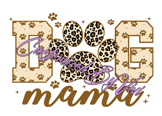 Dog Mama With Sleeve Image