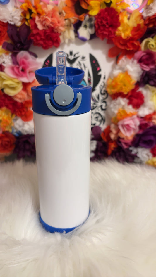 Kids blue sublimation tumbler 12oz