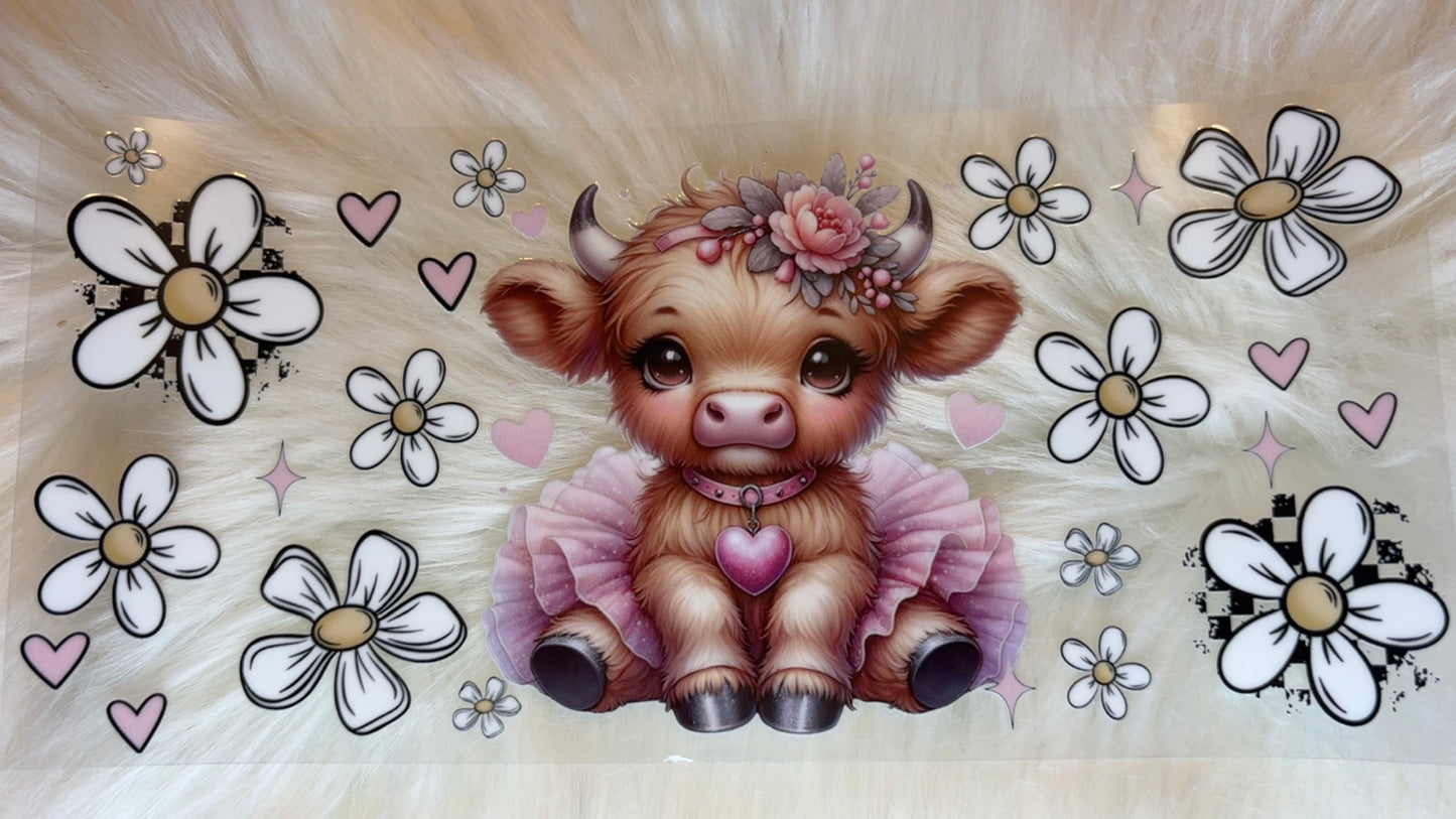 Cow with tutu