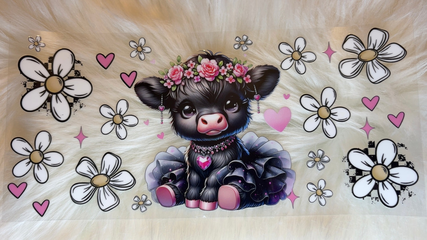 Cow with tutu