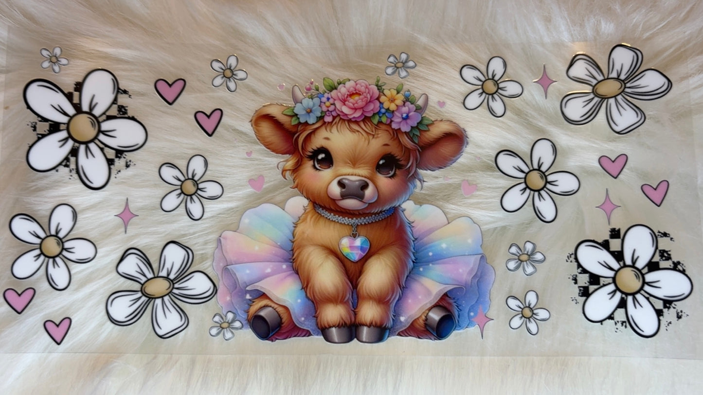 Cow with tutu
