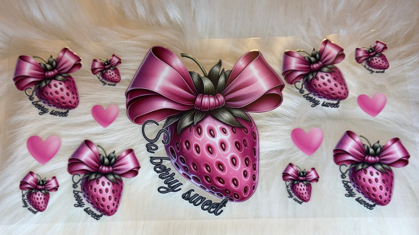 Strawberry bows