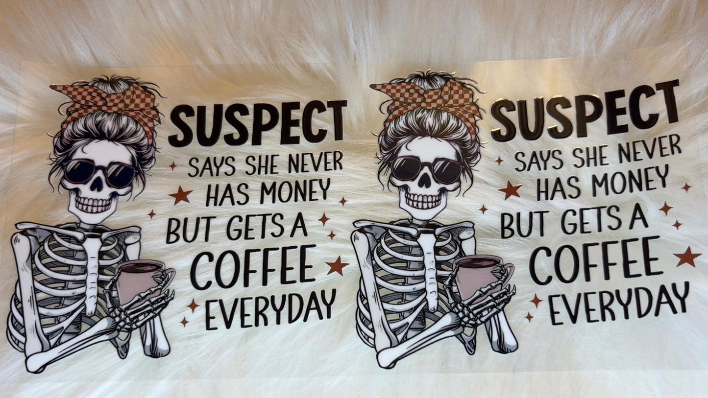 Suspect says
