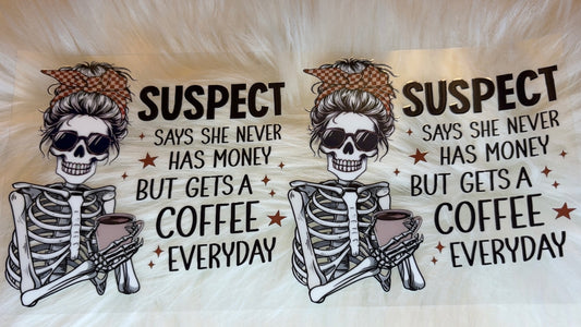 Suspect says