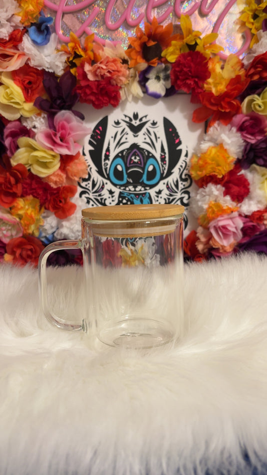 Glass Snow Globe Mug 15oz