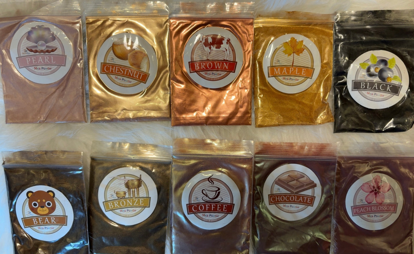 Shimmer Powders For Tumblers