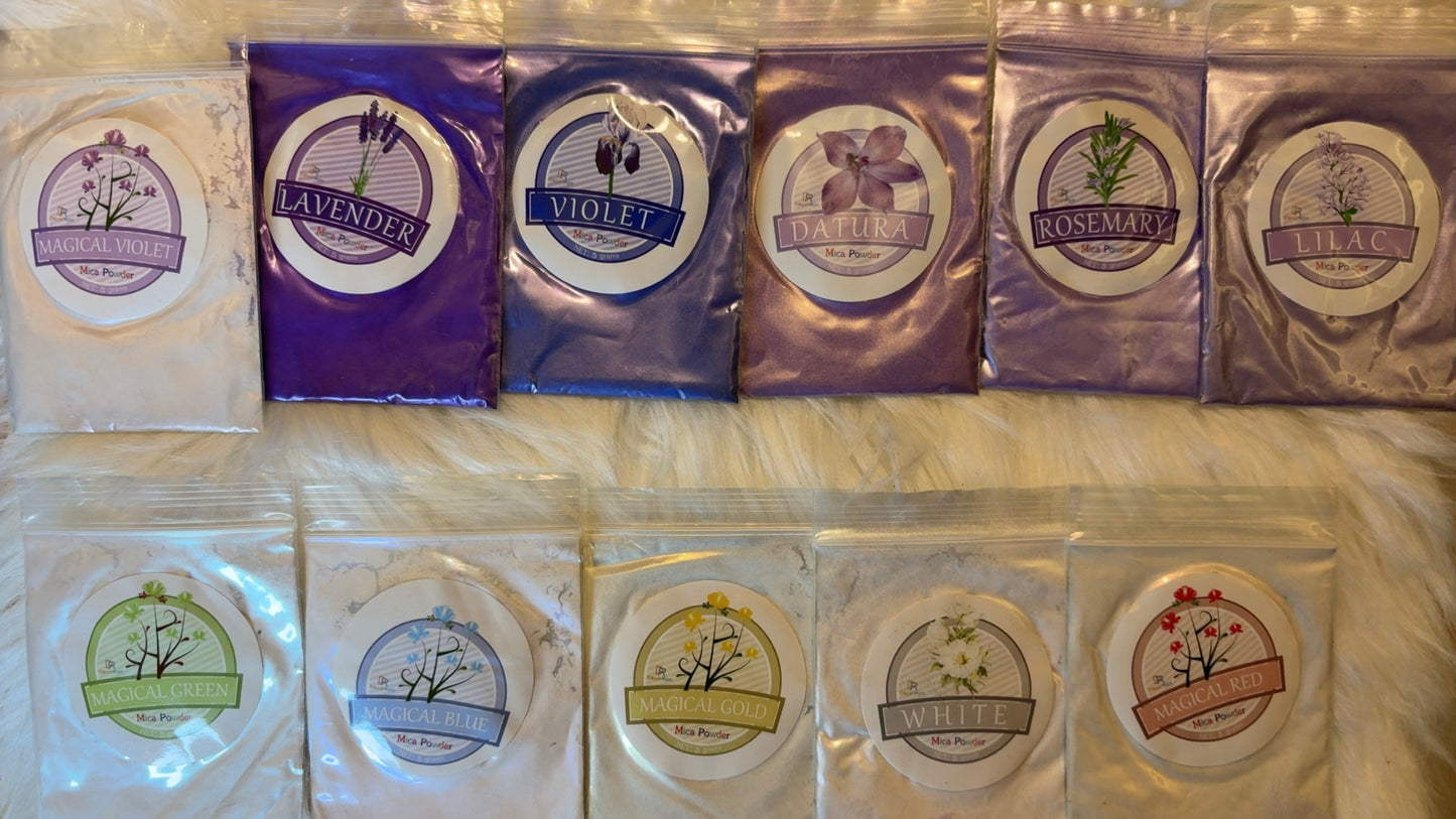 Shimmer Powders For Tumblers