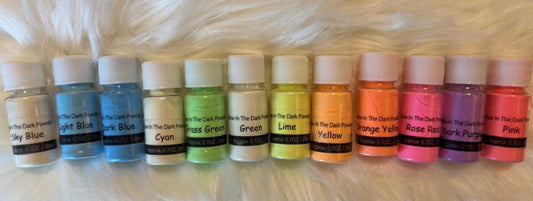 Glow In The Dark Powder For Tumblers