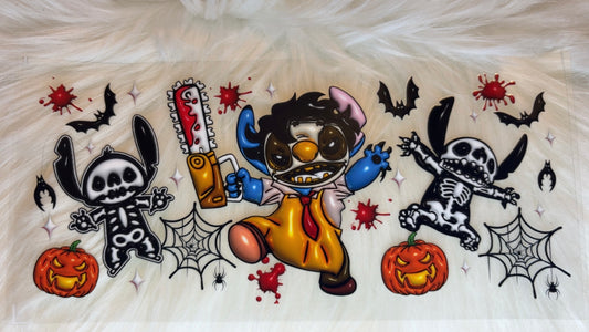 Stitch Halloween 3D