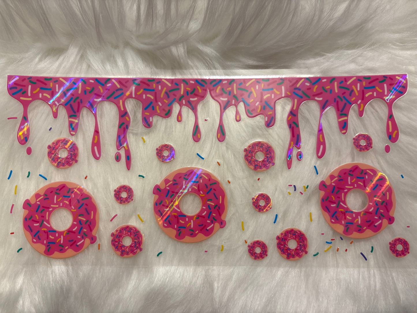 Holographic Donut Drip