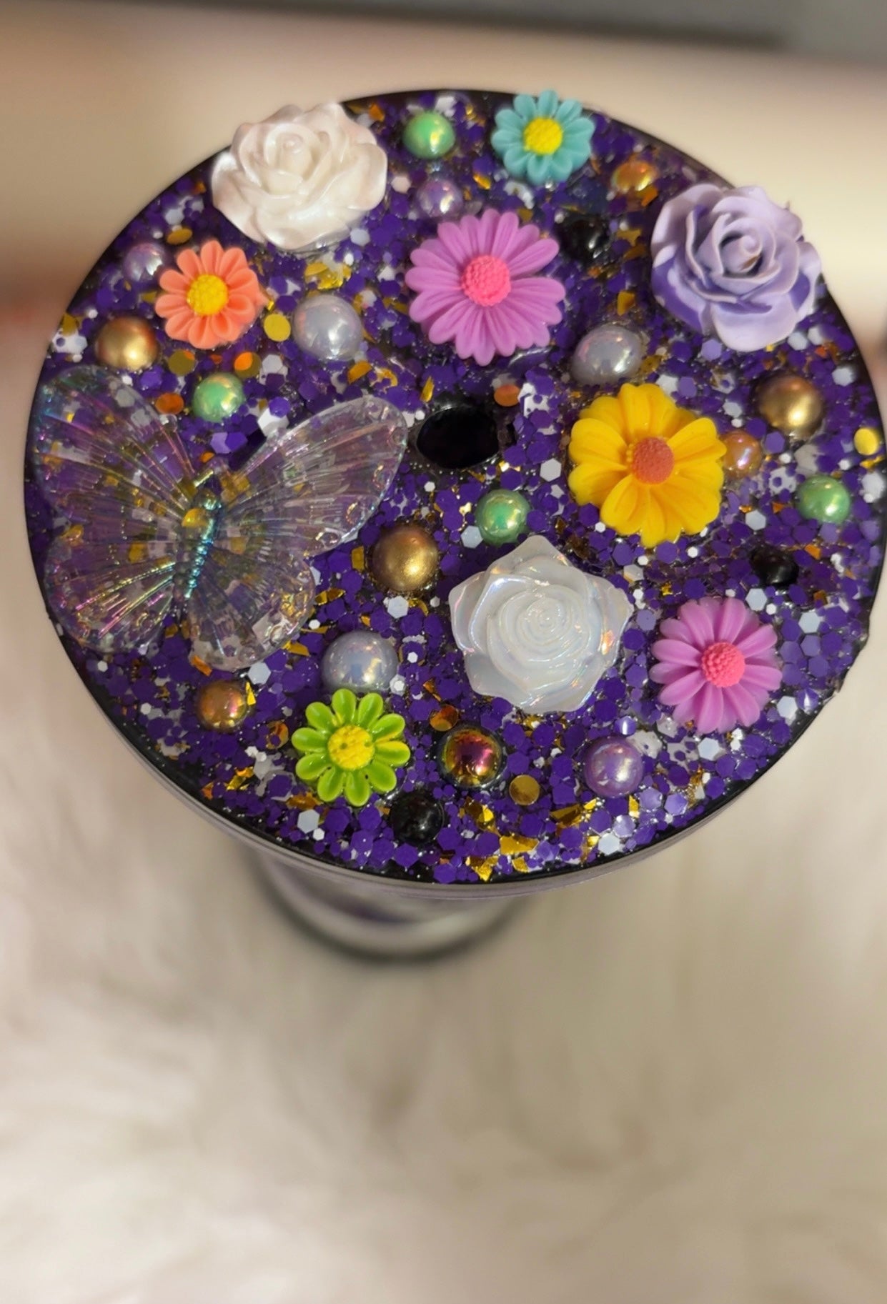 24oz Snowglobe Tumbler