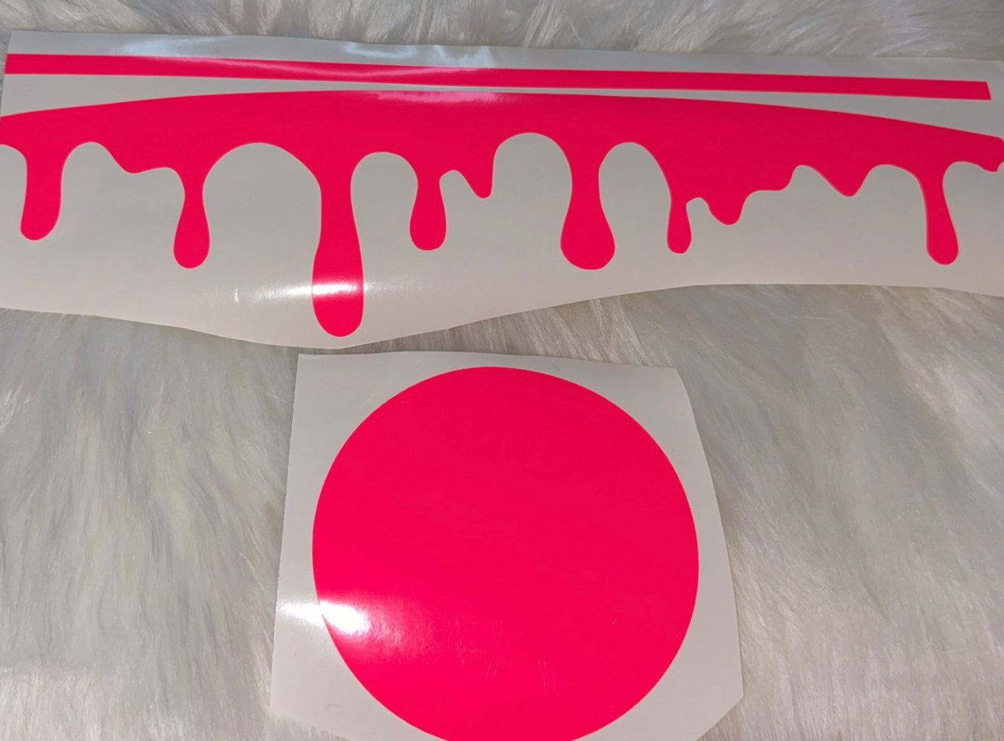 Drip and Lid Vinyl For 24oz Tumbler