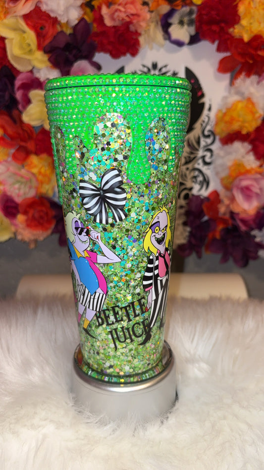 Beetle Juice Snowglobe Glow In The Dark