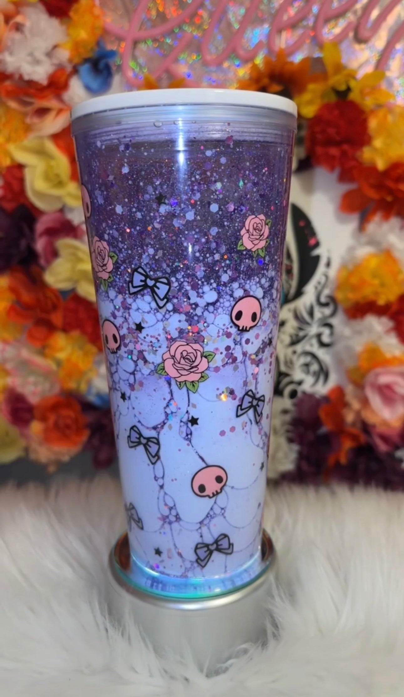 Kuromi Lava Lamp Tumbler