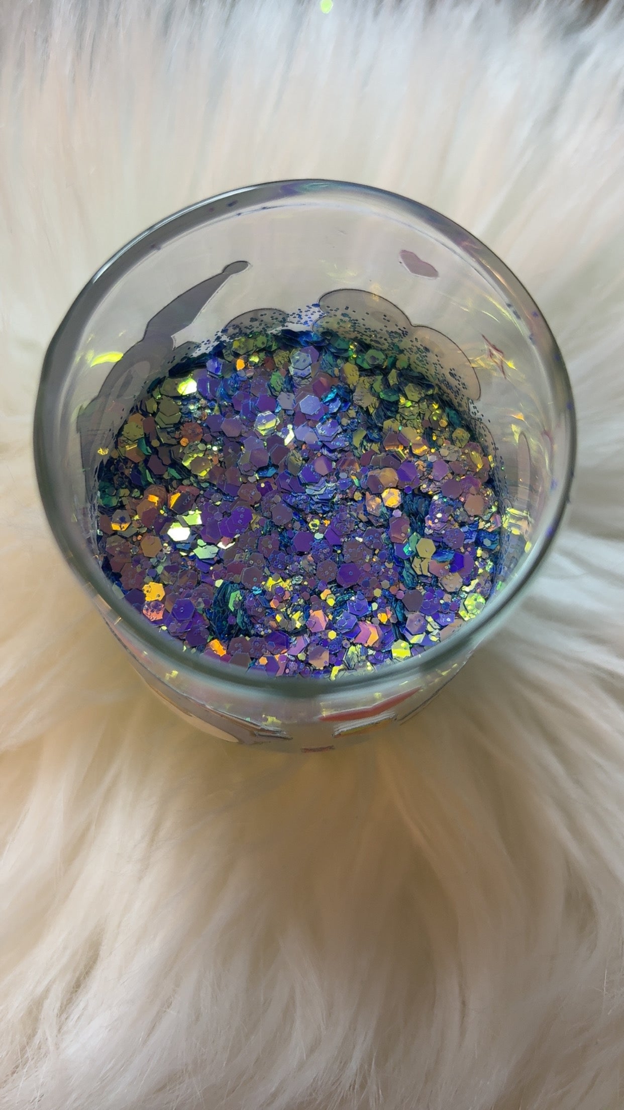2oz Glitter Bottle ✨Blueberry✨
