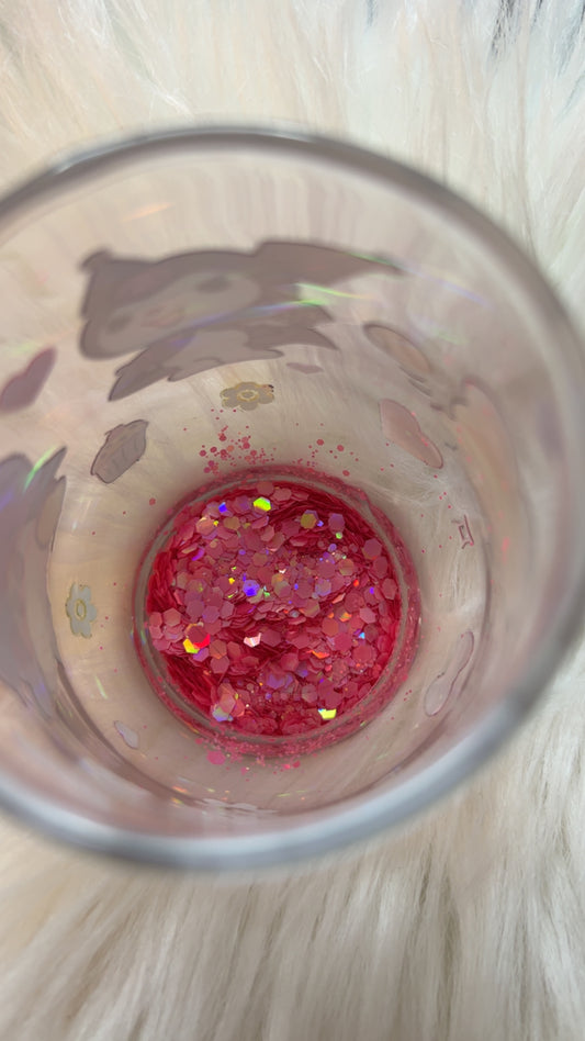 2oz Glitter Bottle ✨Cherry Blossom✨