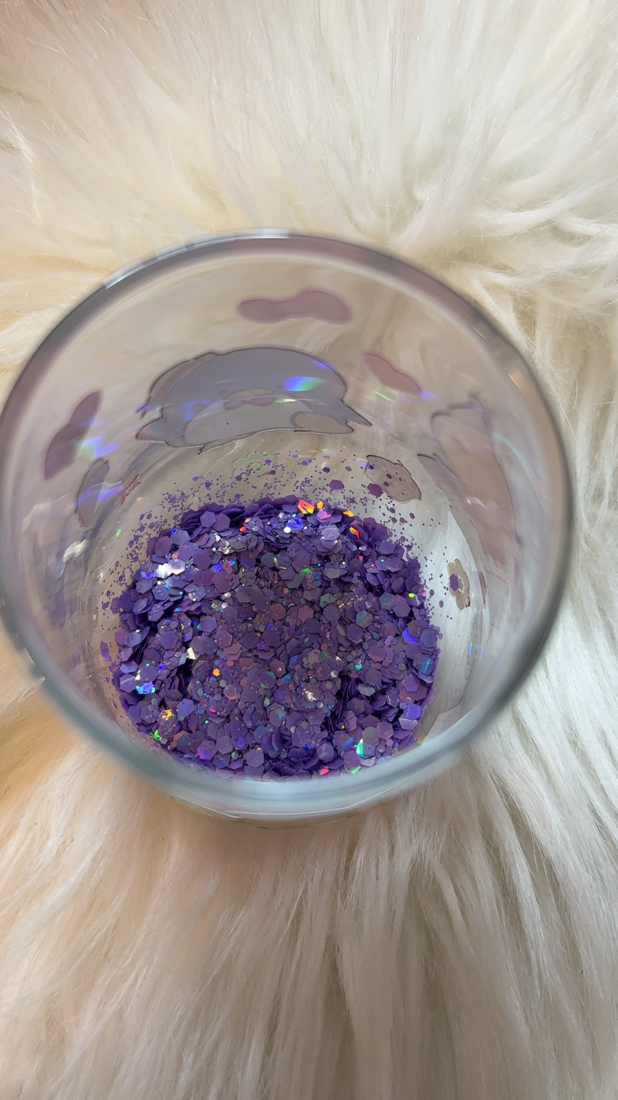 2oz Glitter Bottle ✨Grape Crush✨