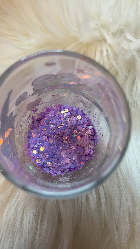 2oz Glitter Bottle ✨Purplicious✨