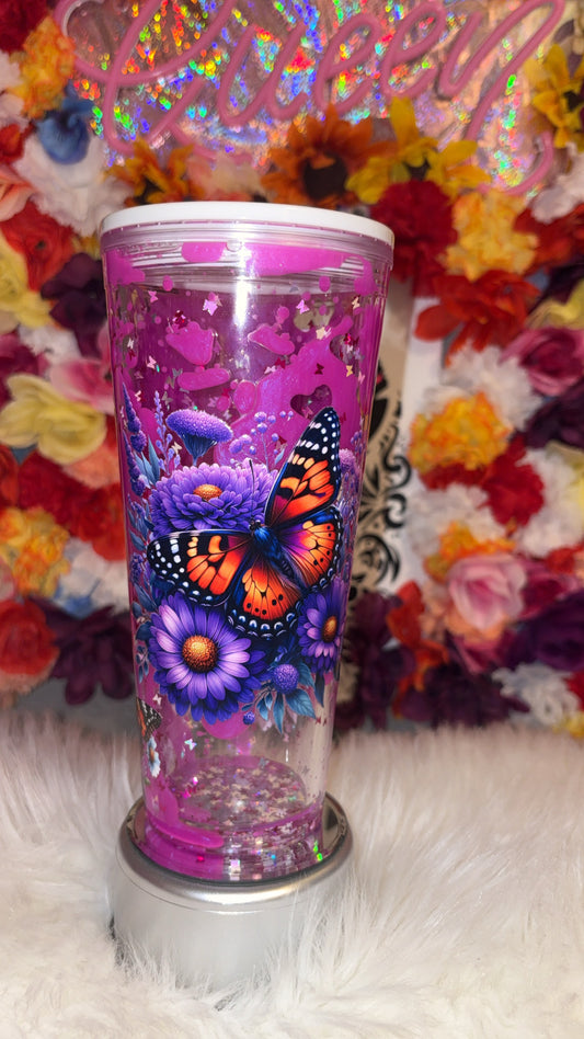 Lava Butterfly Tumbler