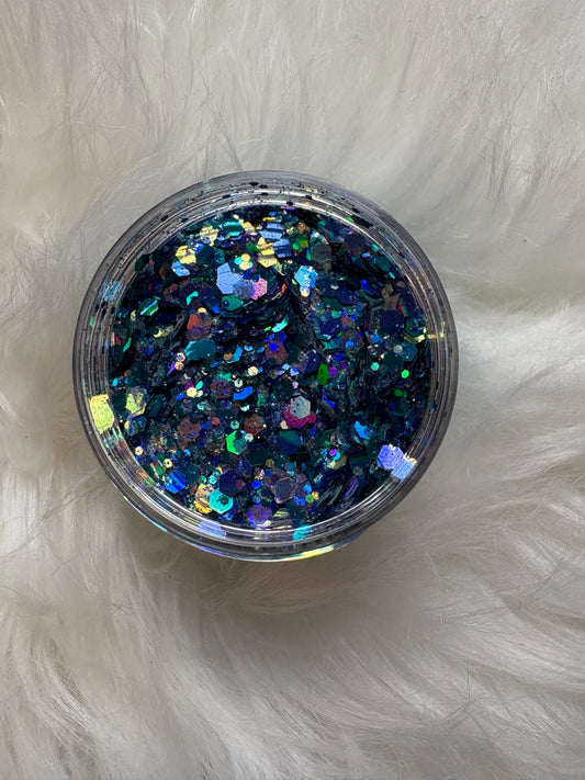 2oz Chunky Glitter ✨Fairy Spring Rain✨