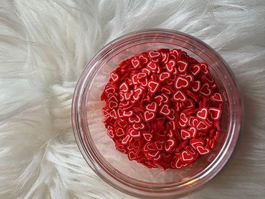Heart Clay Pieces