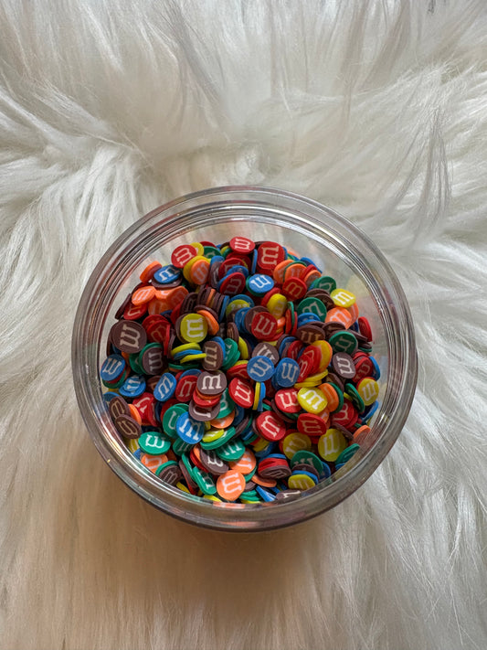 M&M Polymer Clay Pieces