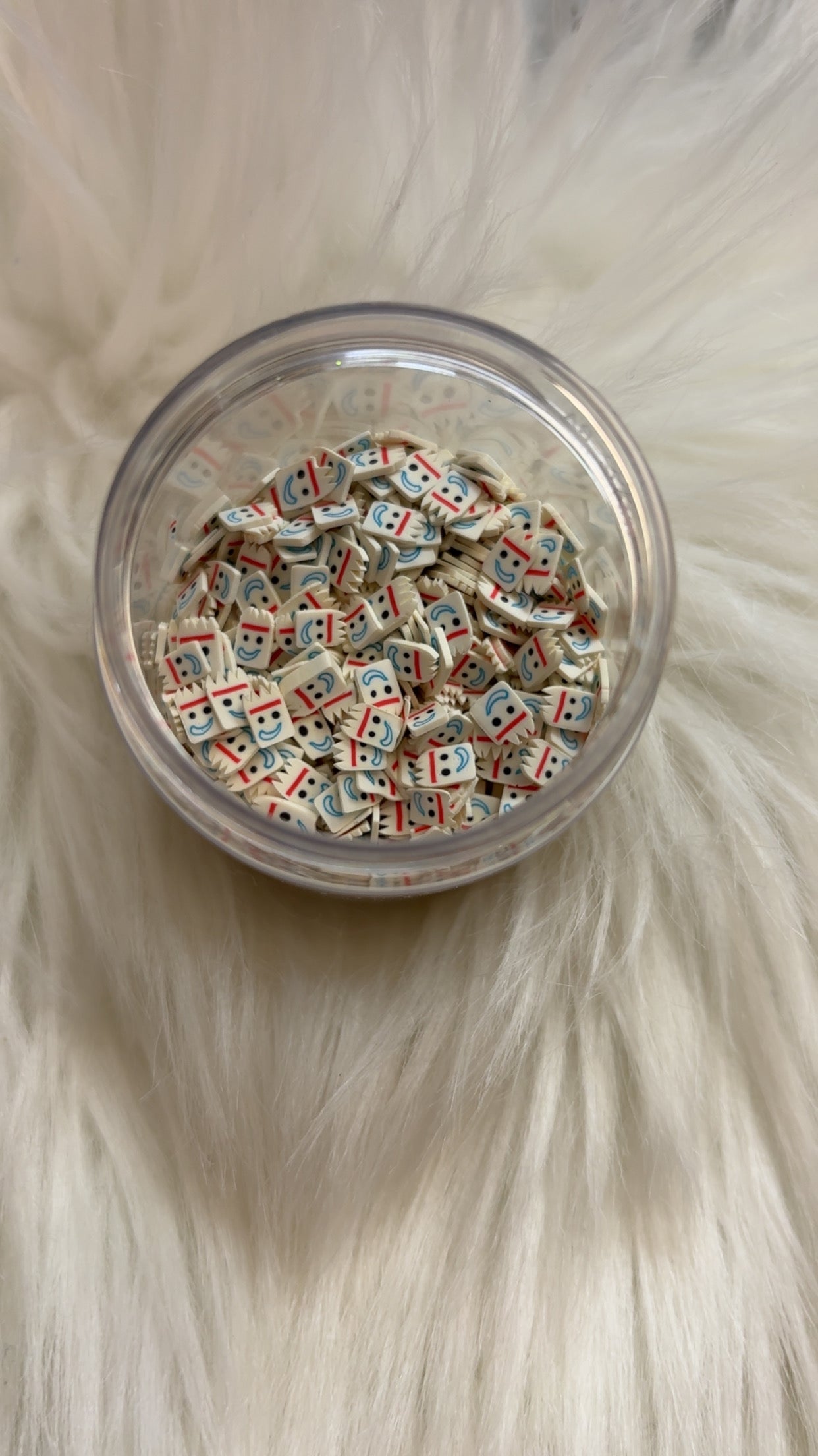 Forky Polymer Clay Pieces