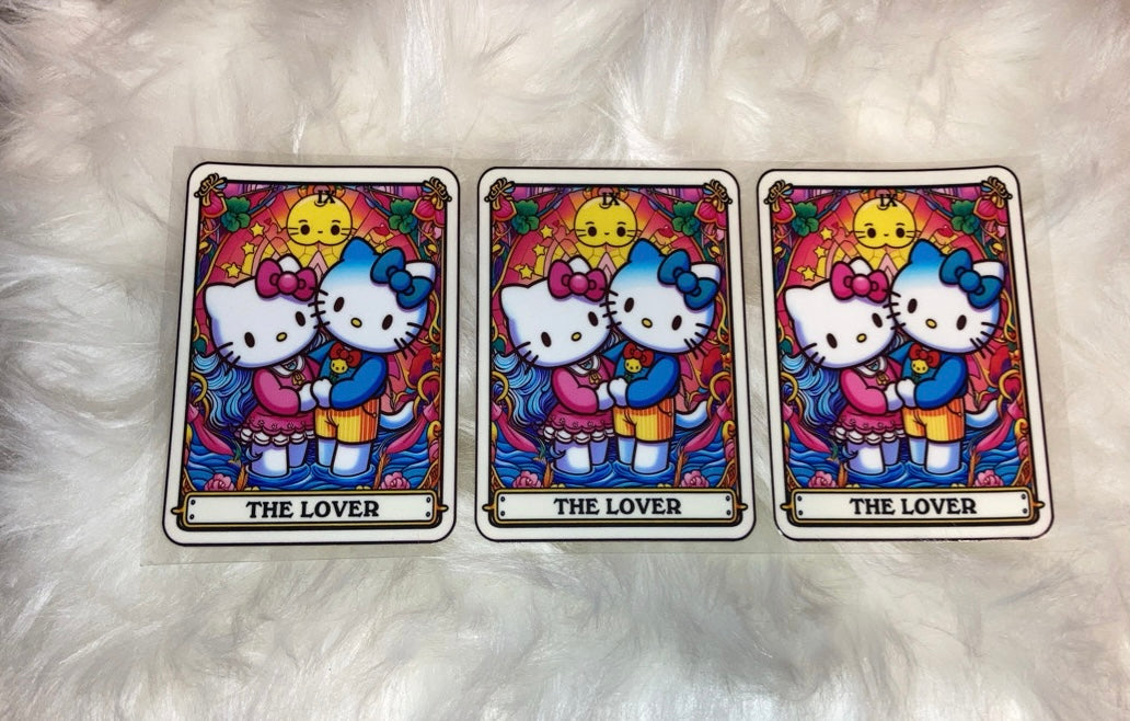 Hello Kitty Tarot Card