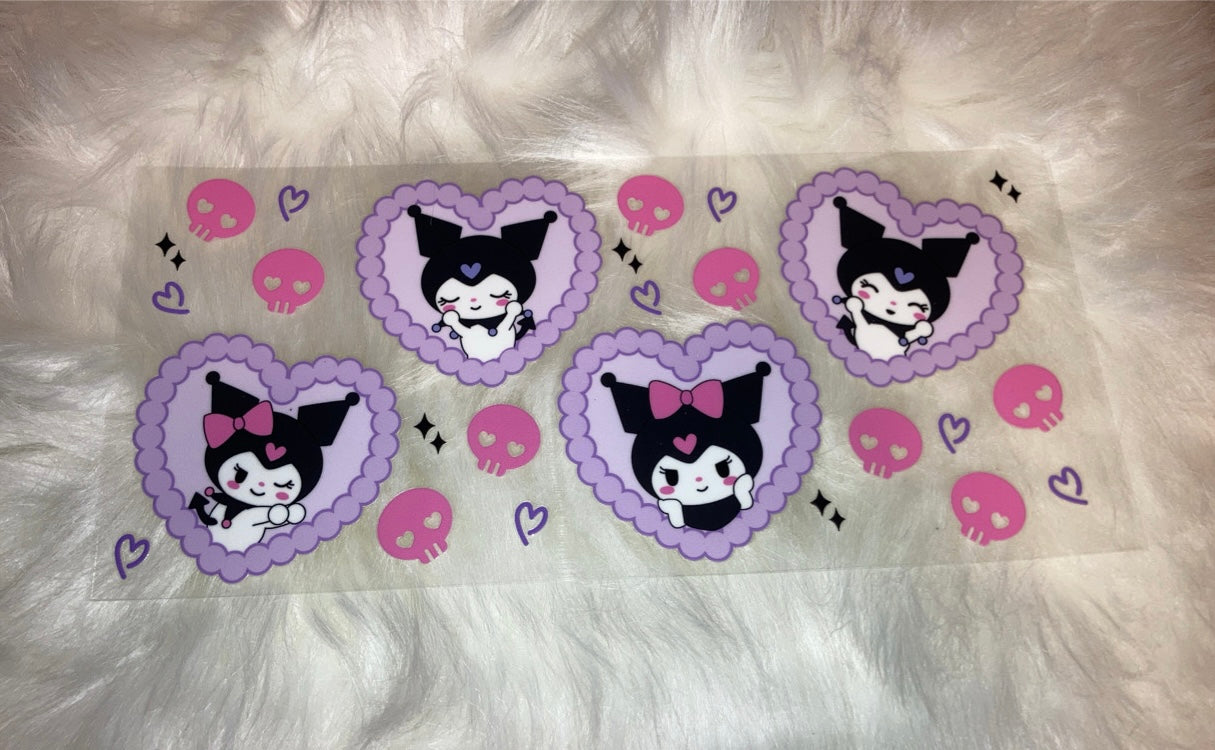 Kuromi Purple Hearts