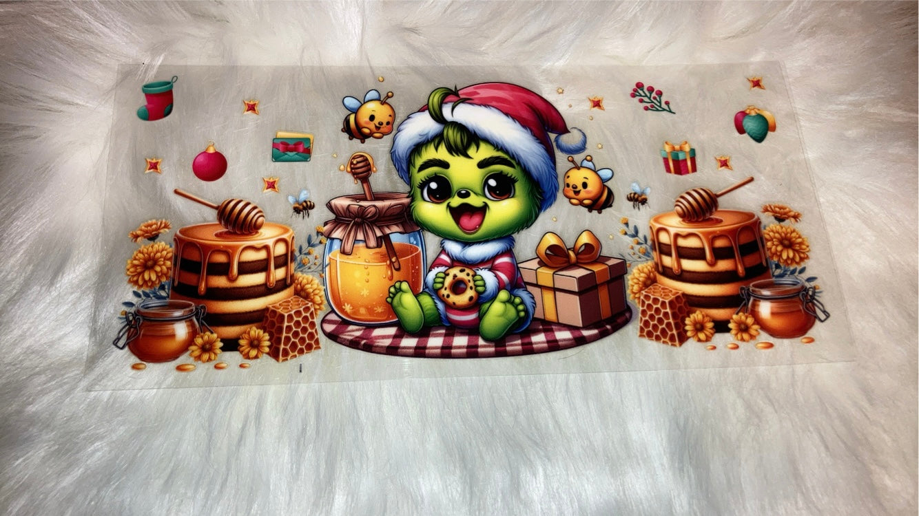 Grinch Baby With Treat