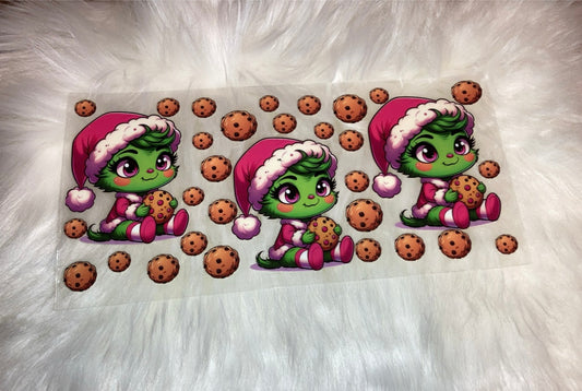 Grinch Baby With Cookies Christmas
